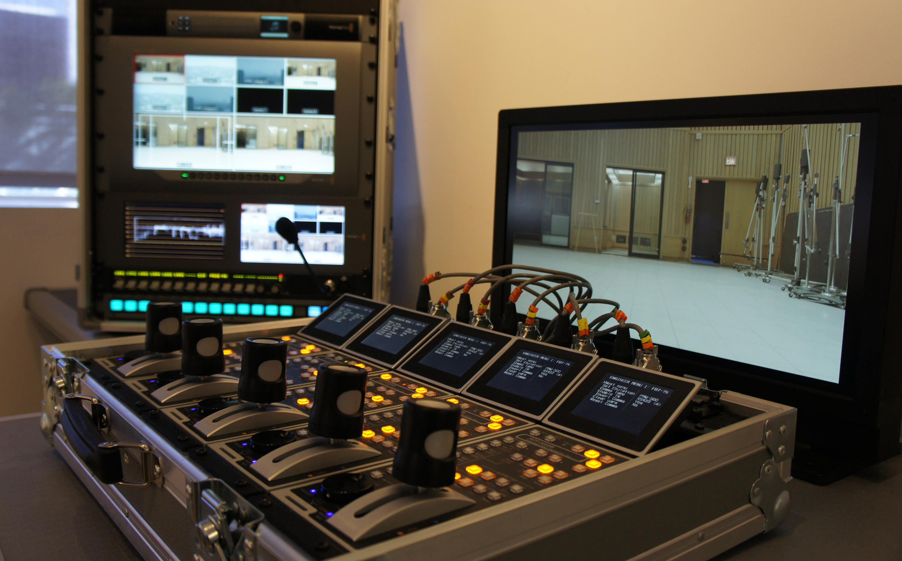 Part of the multi-camera UHD flyway system designed and produced by ATG Danmon for United Music Group